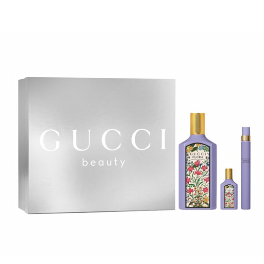 Gucci Flora Gorgeous Magnolia 100ml Eau De Parfum Gift Set